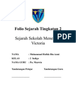 Folio Sejarah Tingkatan 2 Apis Punye