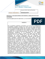 Unidad 2 - Tarea 3 - Genética y Biotecnología - Neymar Sanchez