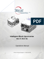 Terrasat Communications IBUC 3 - IBUC3G Operations Manual - RevB