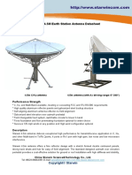 Starwin 4.5m Earth Station Antenna Datasheet (Ring Focus) - Y