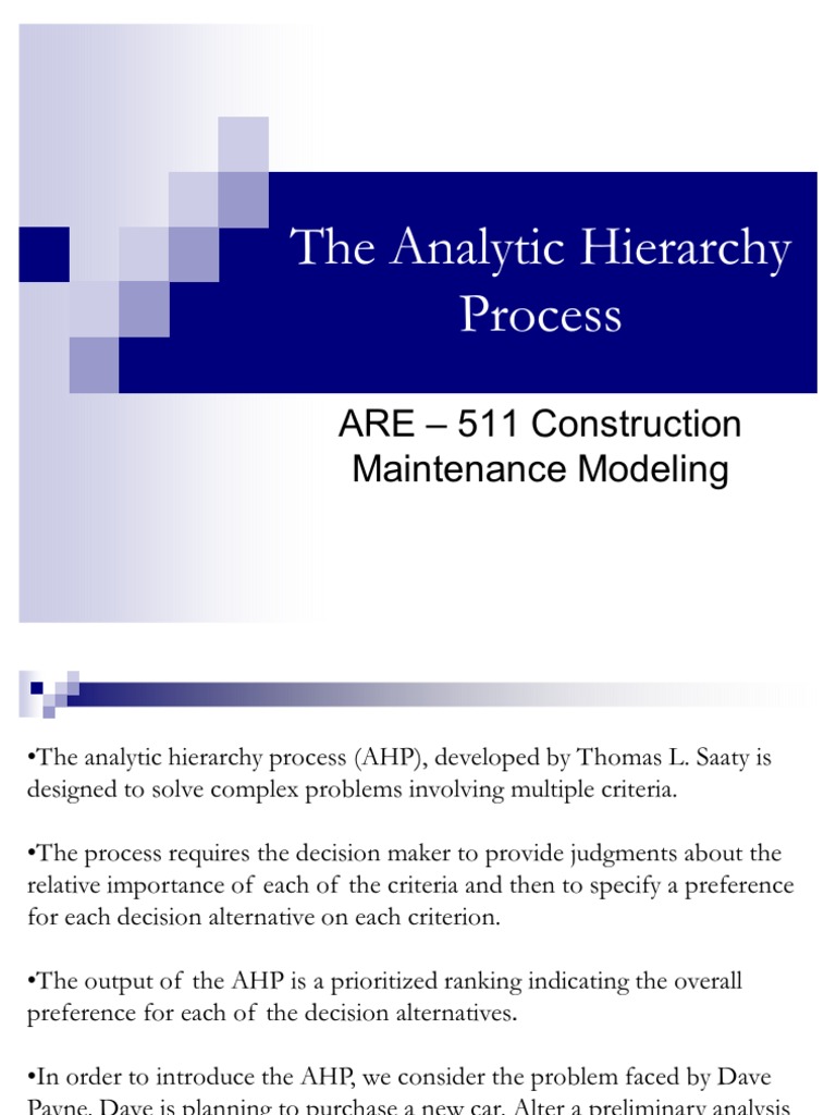AHP Weight Calculation Guide | PDF | Matrix (Mathematics) | Teaching ...