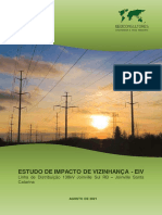 Estudo de Impacto de Vizinhança EIV Linha de Distribuição 138 KV Joinville Sul RB - CELESC Ago2021