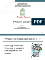 Chapter Eleven: IT Activities and Careers