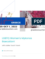 LGBTQ Women's Mykonos Baecation!: With Ladies Touch Travel