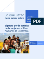 PND Lo Que Debe Saber Sobre La Equidad de La Mujer