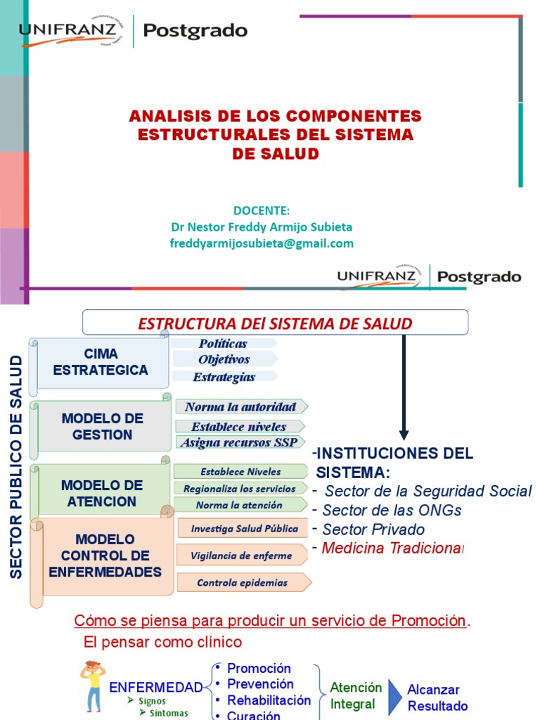 Estructura del Sistema de Salud en Bolivia | PDF | Condicion cronica ...
