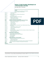 Cutaneous Mechanisms of Tactile Perception: Morphological and Chemical Organization of The Innervation To The Skin