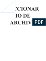 Diccionario de Archivo