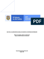 Guía para La Elaboración Del Manual Del Usuario Del Sistema