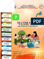 Module 4 Week 7 (Grade 7 Mathematics)