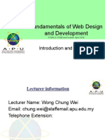 Fundamentals Web Design Dev