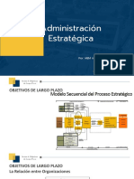 Administración Estratégica: Por: MBA Ing. Jimmy Esteves Castillo