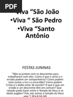FESTAS JUNINAS