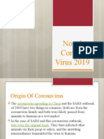 Origin and Spread of the Novel Coronavirus