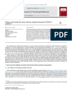 Journal of Vocational Behavior: Taking Control Amidst The Chaos: Emotion Regulation During The COVID-19 Pandemic