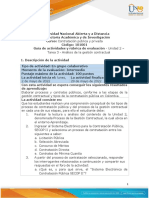29_mayo-2022_Guía de actividades y rúbrica de evaluación - Unidad 2 - Tarea 3 - Análisis de la gestión contractual