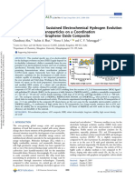 Highly Efficient and Sustained Electrochemical Hydrogen Evolution by Embedded Pd-Nanoparticles On A Coordination Polymer-Reduced Graphene Oxide Composite