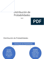 3 Distribución de Probabilidades y Distribución Normal