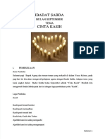 PDF Ibadat Sabda Dengan Tema Cinta Kasih DL