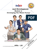 Personal Development: Developing The Whole Person