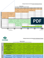 Mapa Curricular Soporte Mto Equipo ComputoCONALEP