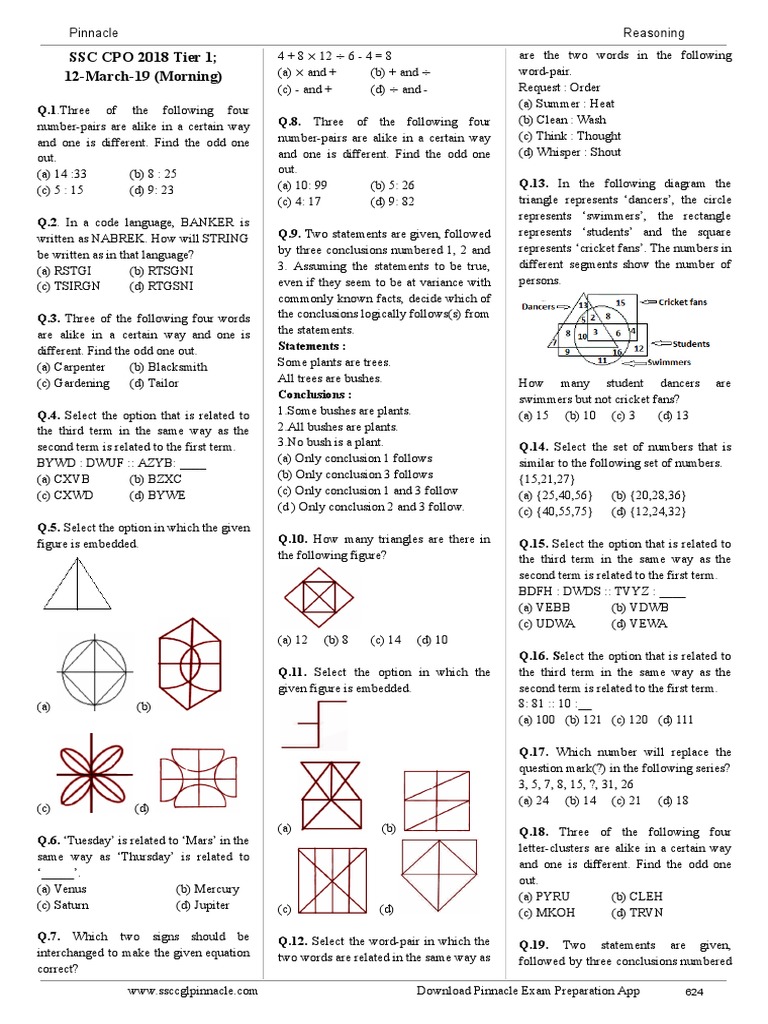 English Medium Reasoning With QR-pages-624-802 | PDF | Triangle | Area