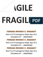 Fragile Fragile