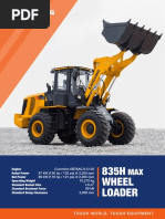 835H Wheel Loader: Tough World. Tough Equipment