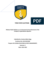 Term Paper Umaima Akhtar Begg