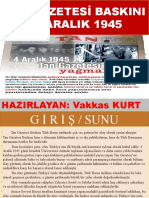 Tan Gazetesi̇ Baskini 04 Aralik 1945