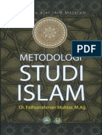 Metodologi Studi Islam (Dr. Fathurrahman Muhtar, M.Ag.)