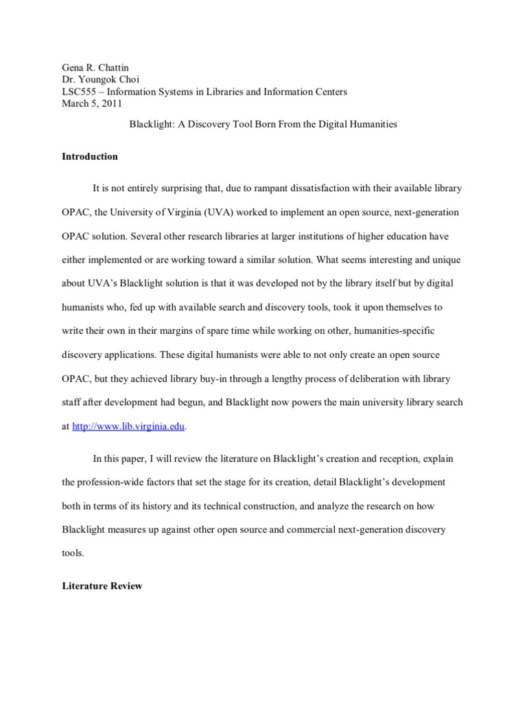 Blacklight Tool for Digital Documents | PDF | Apache Solr | Libraries