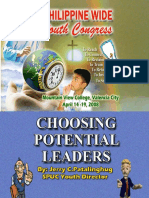 Choosing Potential Leaders