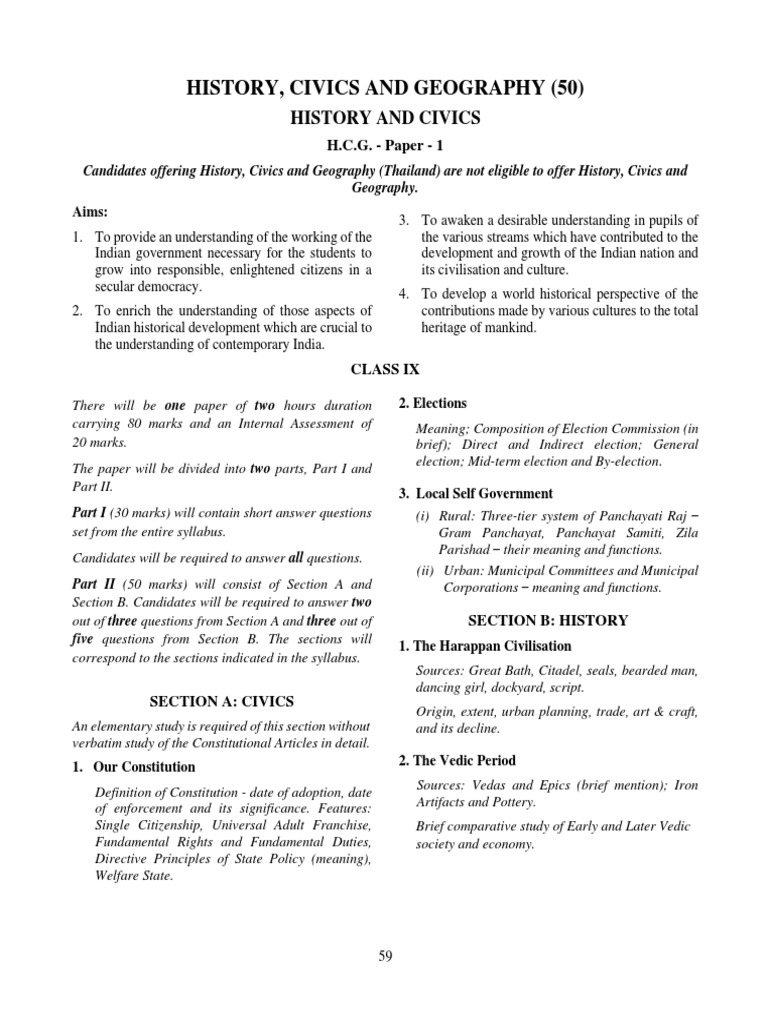 ICSE History and Civics PDF