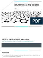 Optical Material and Sensors