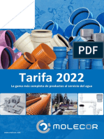 Tarifa Molecor 2022 Espana Portugal