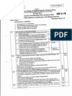 Software Architecture & Design Patterns T-2 NOV-2019 Sem-I (B.Tech IT)