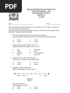 LATIHAN MATEMATIK - DARAB