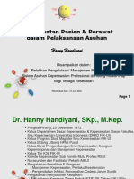 Materi 4. Keselamatan Pasien Dan Keselamatan Perawat Dalam Asuhan