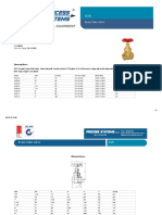 Gate Valve Data Sheet