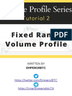 Tutorial 2: Fixed Range Volume Profile