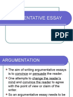 Argumentative Essay Powerpoint (2)