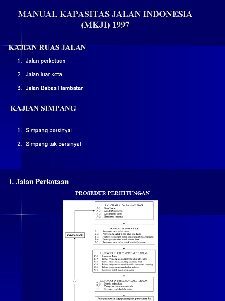 Materi Mkji 1997 | PDF | Teknologi & Rekayasa