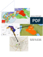 Site Location: Iraq Area:437,072 SQ - KM Population: 37.2 Million Kurdistan Area: 40,643 SQ - KM Population: 8.35 Million