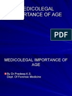 Identification-Medicolegal Importance of Age