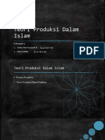 Teori Produksi Dalam Islam: Kelompok 4: 1. Arisky Nur Fauziyah R. (4.42.19.0.05) 2. Nurul Afifah (4.42.19.0.19)