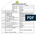 Year 6 Term Ii 2022 Calendar