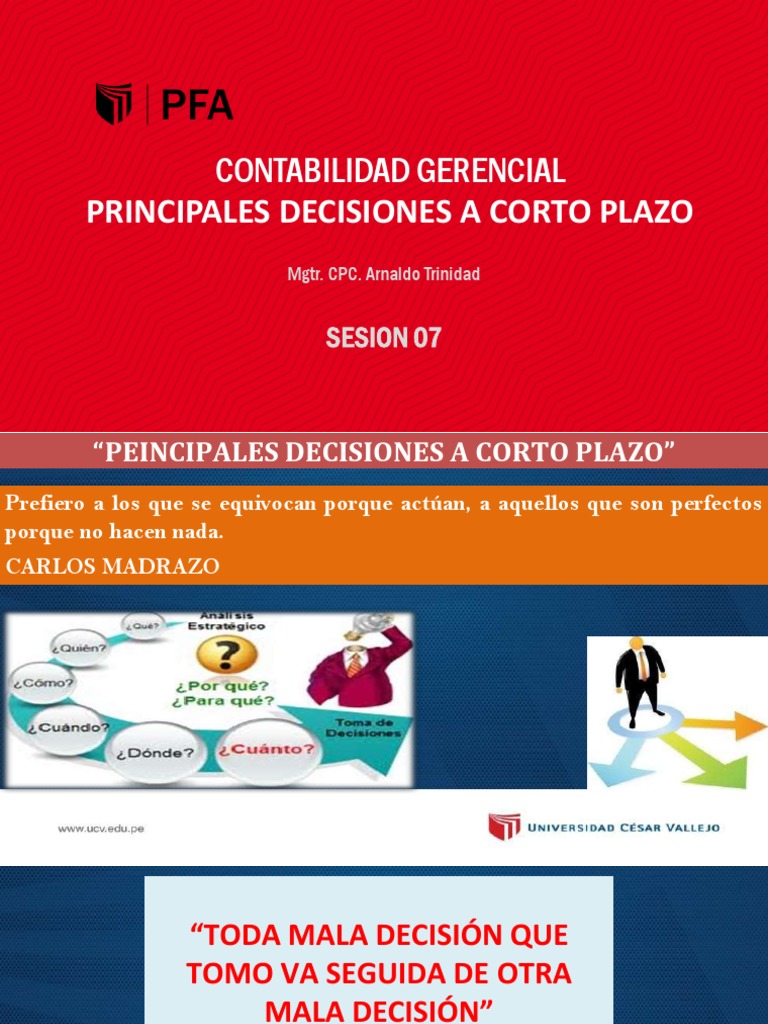 Decisiones Financieras a Corto Plazo | PDF | Capital de trabajo ...
