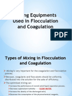 4 - Mixing Equipments Used in Flocculation and Coagulation