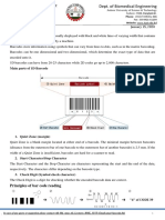 Dept. of Biomedical Engineering: Barcode